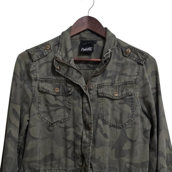 Nanette Lepore Camouflage Utility Jacket Sz XS - Picture 2 of 11